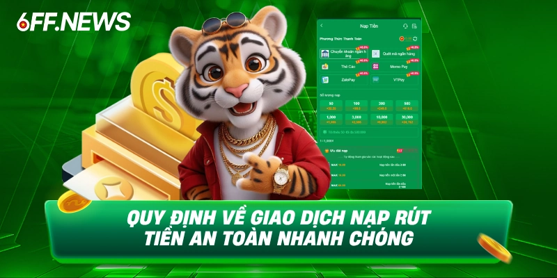 Quy định giao dịch thanh toán an toàn tiện lợi